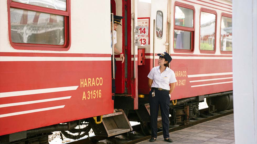 Train de luxe entre Hanoi - Hai Phong