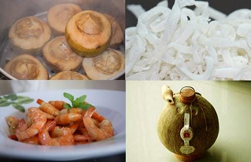 la-cuisine-Vietnamienne-a-base-des-noix-de-cocotiers