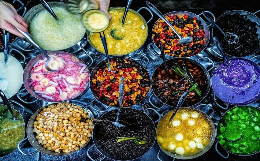 Les desserts de la cuisine de rue à Hue