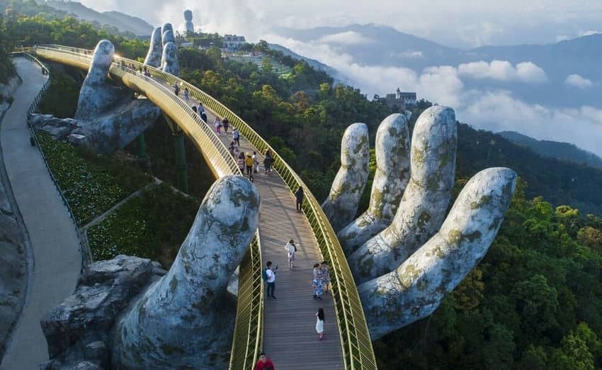 Que faire Danang 3 jours ba na hills pont or