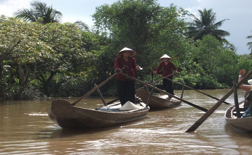 Rameuses au delta du Mékong