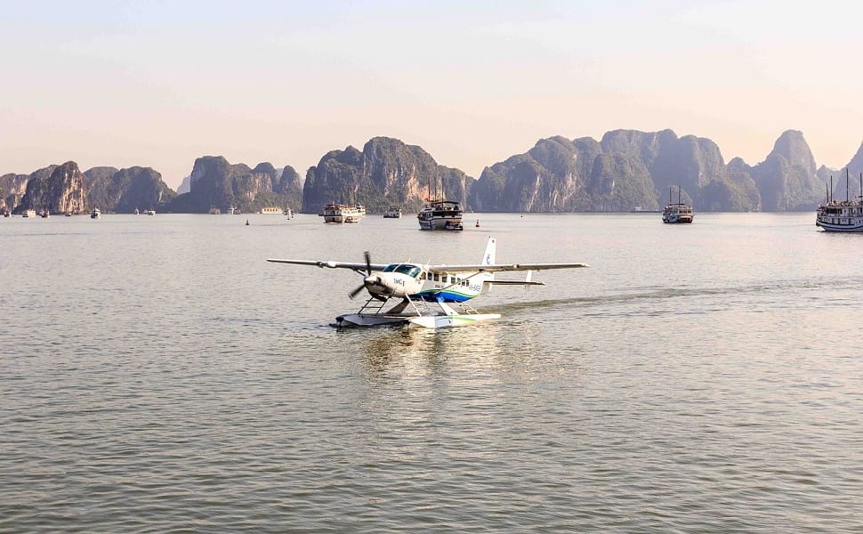 Survoler la baie d'Halong par hydravion