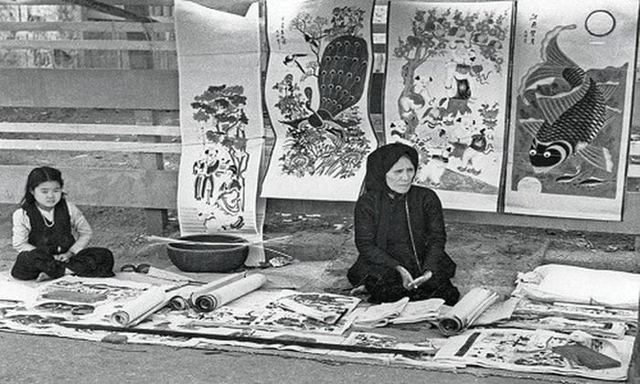 stand de rue hanoi ancien