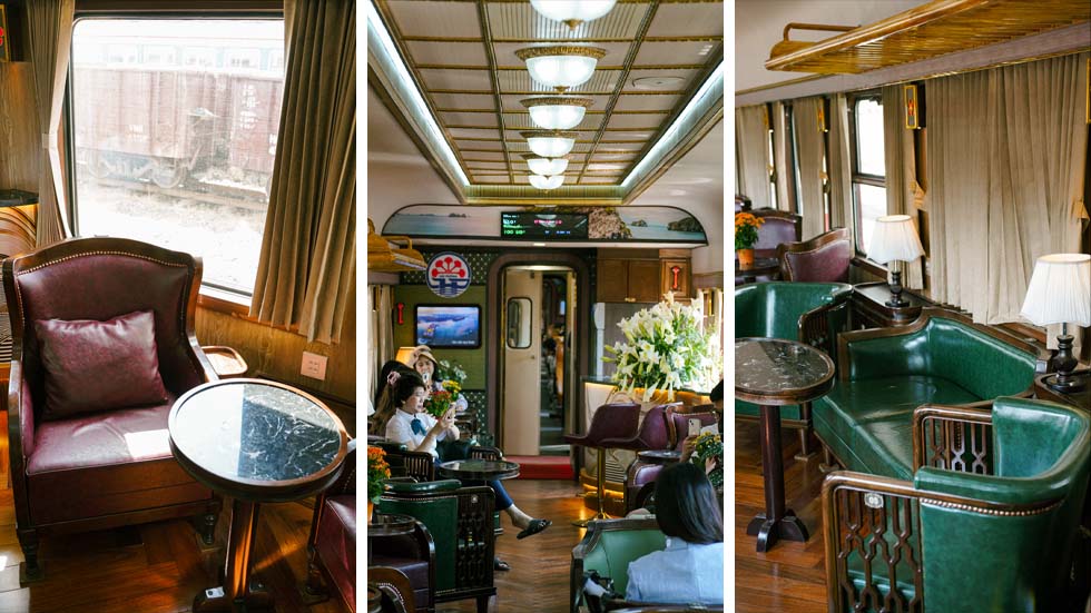 Train entre Hanoi - Hai Phong