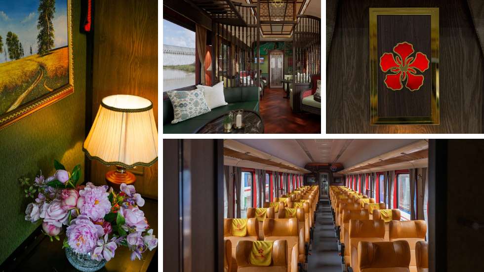 train de luxo entre Hanoi - Hai Phong