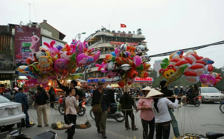 Voyager légère, la meilleure facon pour les visites, Hanoi