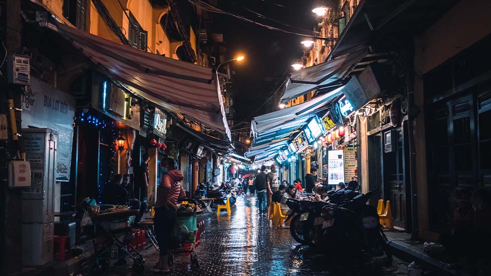 Le-vieux-quartier-de-Hanoi