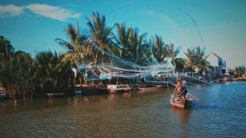 La voie fluviale est pratique pour les excursions