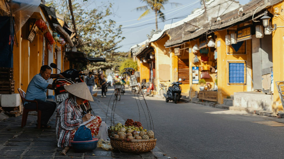 Le vieux quartier de Hoi An est toujours bondé