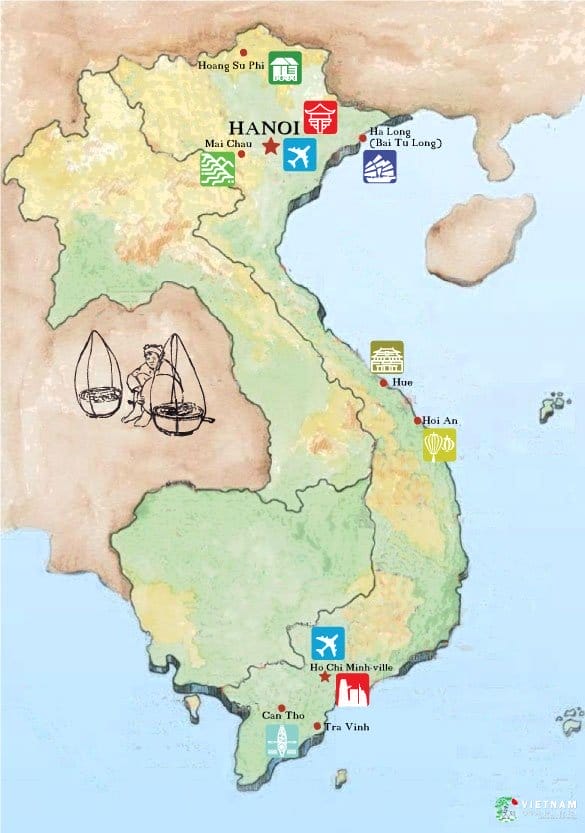 voyage au Vietnam en 15 jours